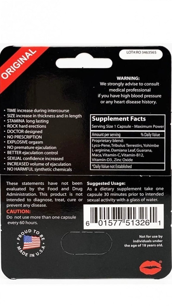 Thunder Bull 7K – Natural Male Enhancement Supplement Pill